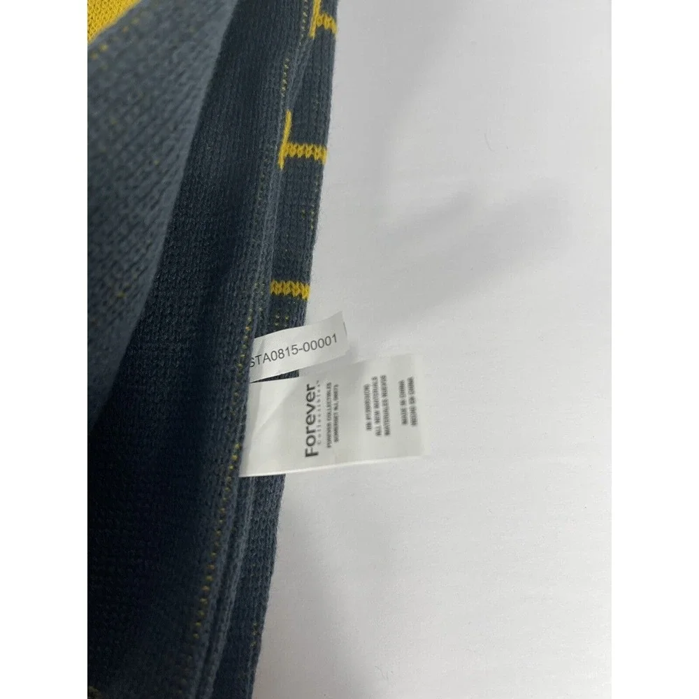 Super Bowl 50‎ Broncos Panthers Scarf San Francisco Bay Area Gray Yellow NEW